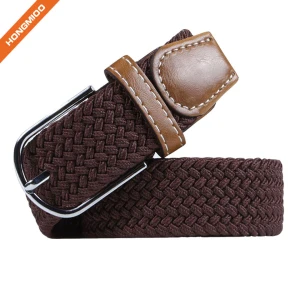 Factory Deirect Sales Fashion Brown Color Custom Men Belt