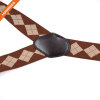 Mens Suspenders Y Style 1.4" Wide Adjustable Solid Straight Clip Suspenders