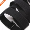 Pure Black X-Back 4 Strong Snap Hooks Suspender High Quality Soft Polyester Material Shirt Stays