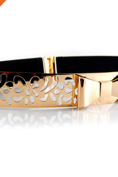 Hongmioo Leisure Thin Stretch Butterfly Skinny Belt