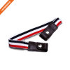 Fashion Solid Color Press Button Boy Elastic Belt