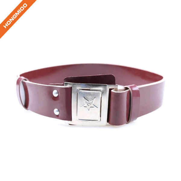 Small Size Boy Metal Buckle PU Belt For Dress