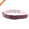 Small Size Boy Metal Buckle PU Belt For Dress