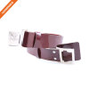 Small Size Boy Metal Buckle PU Belt For Dress