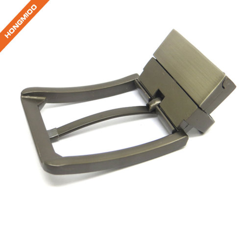 Daily Uniform Rotated Mens Metal Buckles Smoothly Reversible Buckle