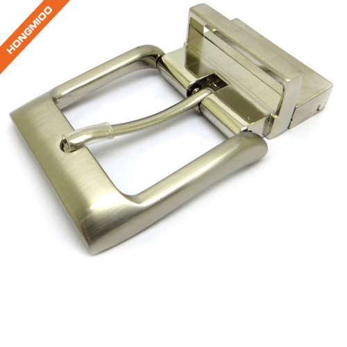Short Design Buckles 3.5cm Wide Belts Buckle Multiple Uses Reversible Alloy Buckles