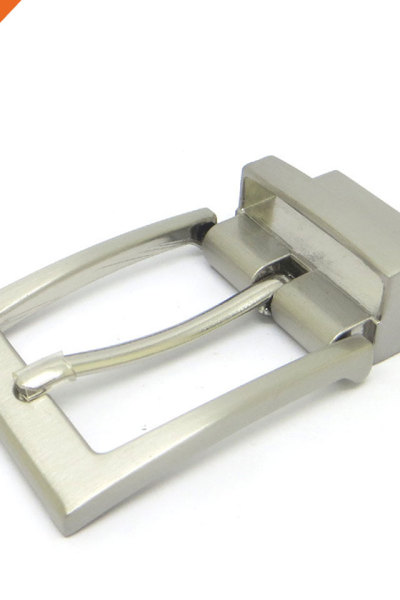 3.5cm Wide Reversible Clamp Two Tone Belt Buckle
