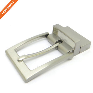 3.5cm Wide Reversible Clamp Two Tone Belt Buckle
