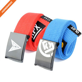 Metal Alloy Buckle Colorful Kids Belt Boys With Your Logo