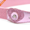 Fashion Design Metal Pin Buckle Pink Girl Belt