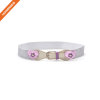 Fashion Design Metal Pin Buckle Pink Girl Belt