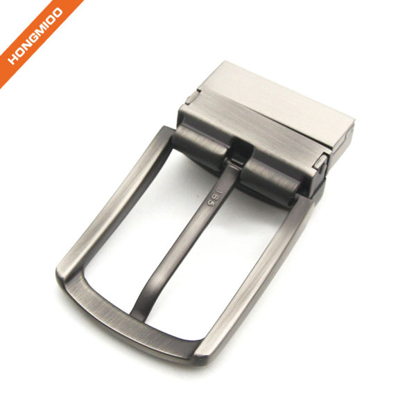 Single Prong Square 1.4'' Belt Reversible Mens Belt Buckle