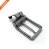 Nickel Free Silver Color Finish Rotated Buckles Zinc Alloy Mens Buckles