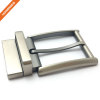 Square Design Adjustable Mens Rotating Buckle 3.5cm Silver Color Finish Buckle