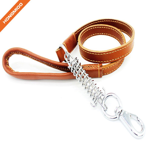 Luxury Leather Multiple Color Dog Leash