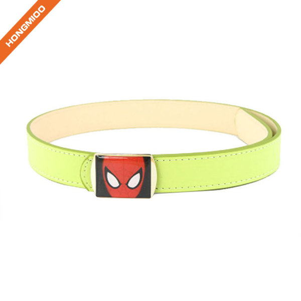 Fashion Adjustable Stretch Boys Belts Square Buckle