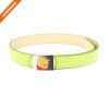 Fashion Adjustable Stretch Boys Belts Square Buckle