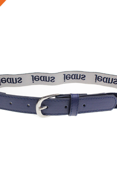 Assorted Color Adjustable Stretch Leather Loop Belt