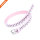 Cute Pattern Kids Pink Color Leather Belt For Girls