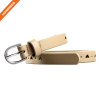 Hongmioo Khaki Color Heart Shape Girl Leather Belts