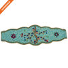 Faux Leather Women Cinch Belts Luxury Beaded Obi Waistband