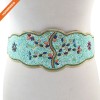 Faux Leather Women Cinch Belts Luxury Beaded Obi Waistband