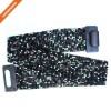Hongmioo Women's Stretch Beaded Chevron Pattern Belt Adjustable Elastic Belts