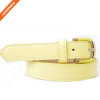 Any Color Single Stitch Pink Girls Wide Belt With Ring
