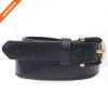 Any Color Single Stitch Pink Girls Wide Belt With Ring