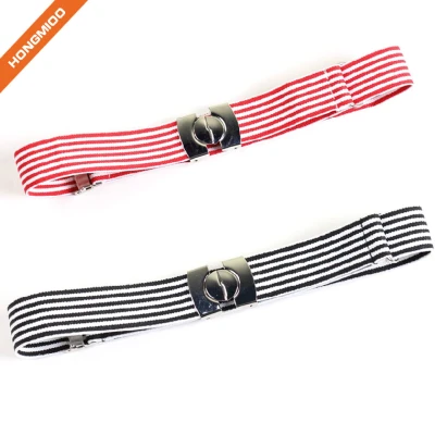 Assorted Color Interlock Girl's School Uniform Belt