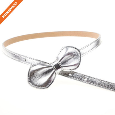 Silver Butterfly Vintage Stretch Girl Skinny Waist Belts