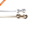 Silver Butterfly Vintage Stretch Girl Skinny Waist Belts