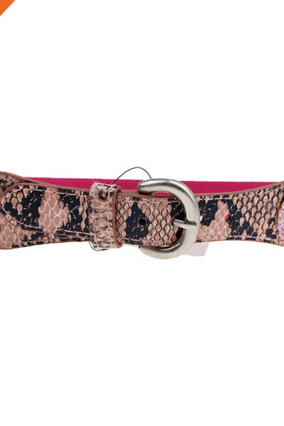 Cheap Kid Elastic Snack Textured Belt For Girls