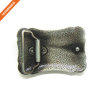Floral Print Western Belt Buckle