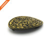 Floral Print Cowboy Style Belt Buckle