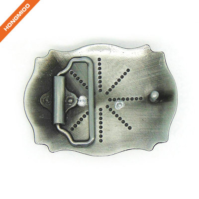 Texas Cowboy Long Horn Bull Large Western Buckles