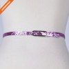 Factory Directly Sale Kids Skinny Decorative Glitter Dress Fine Belt