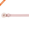 Fashion Girl Pink Decorative Flower Buckle Belts
