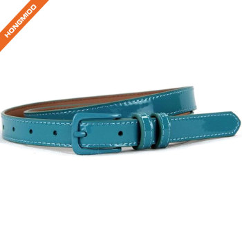 Factory Making Hard Blue Boy Belt With Pin Buckle