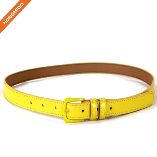 Factory Making Hard Blue Boy Belt With Pin Buckle