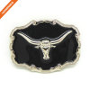 Texas Cowboy Long Horn Bull Large Western Buckles