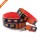 Mens Mix Styles 100% Genuine Leather Ribbon Belts With Zinc Alloy Buckle