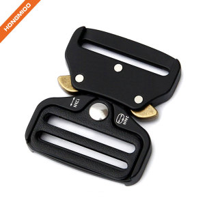 New Products Black Cobra Metal Alloy Buckle With Hole