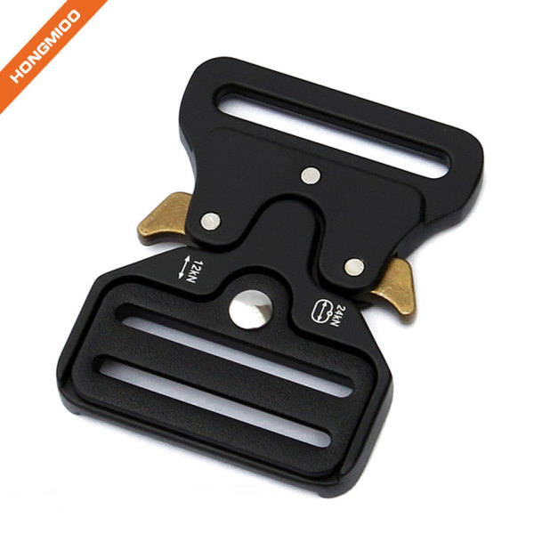 Custom Logo Design Metal Alloy Outdoor Cobra Tactical Buckle