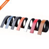 3.8CM Width Mens Top Layer Leather Belt Strap With Teeth
