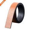 3.8CM Width Mens Top Layer Leather Belt Strap With Teeth