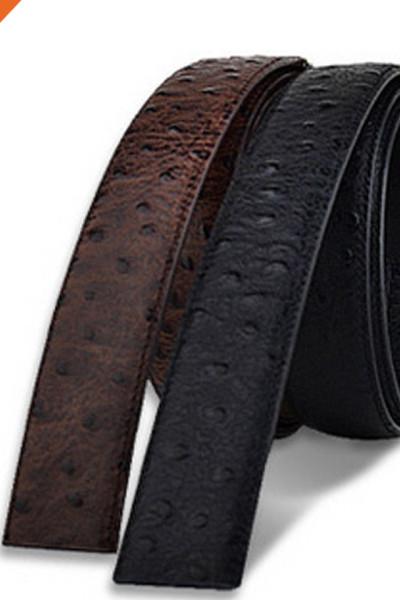 Leisure Soft Touch Animal Pattern Full Grain Leather Strap