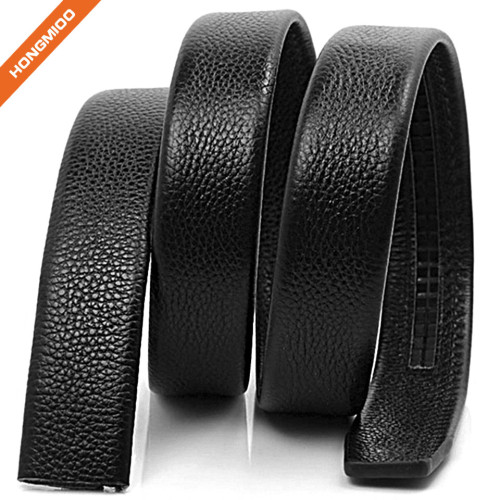 Top Grain Leather Vintage Ratchet Belt Strap For Dress