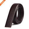 Soft Touch Italy Brown Full Grain Leather Belt Without Buckle
