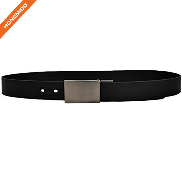 Outdoor Durable Easy Wash Pin Buckle Silicone Belt for Men